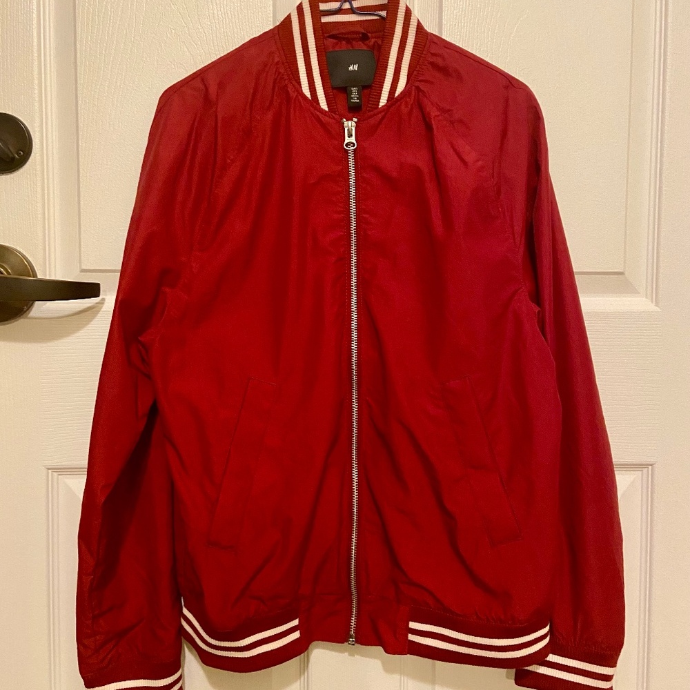 Red Bomber Jacket (S)